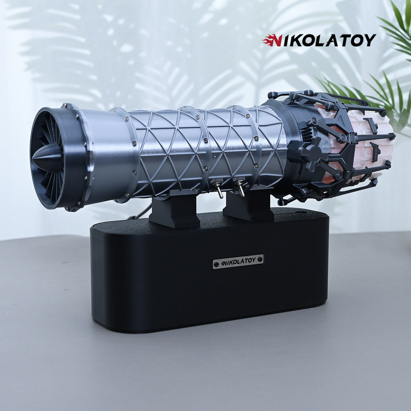 Office Tech Gifts For Men - NIKOLATOY Turbofan Motor Modeli Vektör Nozul