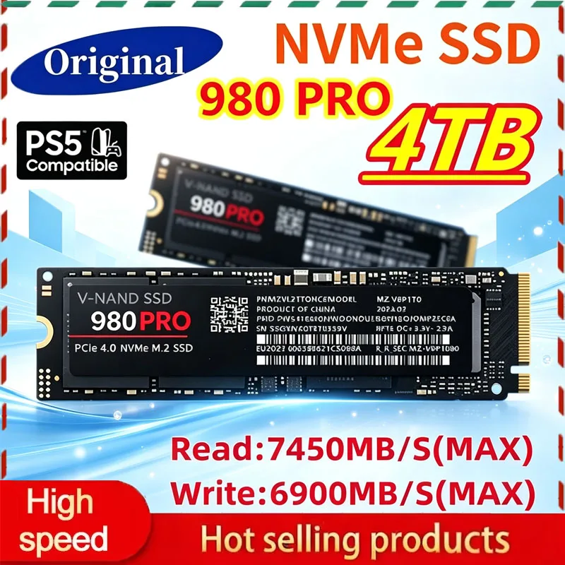 Samsung Ssd 980 Pro - 980 Pro M2 2280 NVMe Yüksek