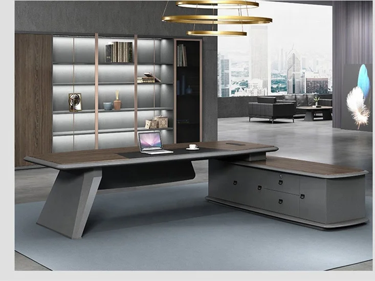 Office Tech Room - 2026 Yüksek Teknoloji Lüks Yönetici Ofis