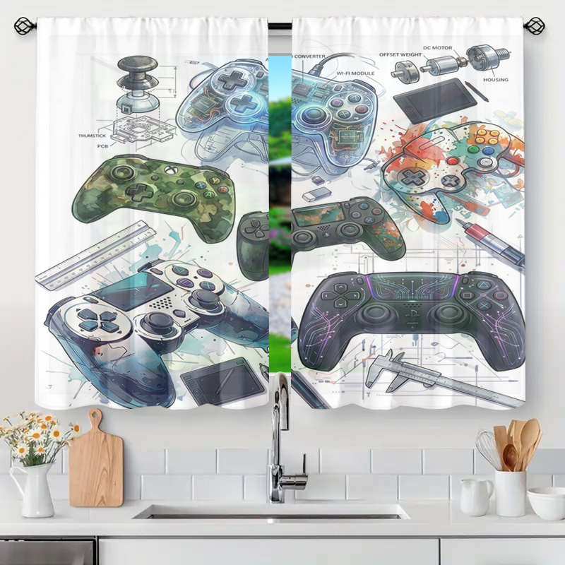 Office Tech Room - Blueprint Oyun Denetleyicisi Şematik Perde Paneli