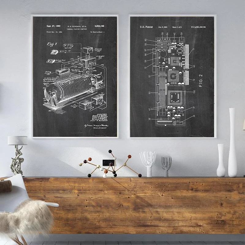 6 Adet Vintage Bilgisayar Pate - Office Tech Room incelemesi ve fiyatı