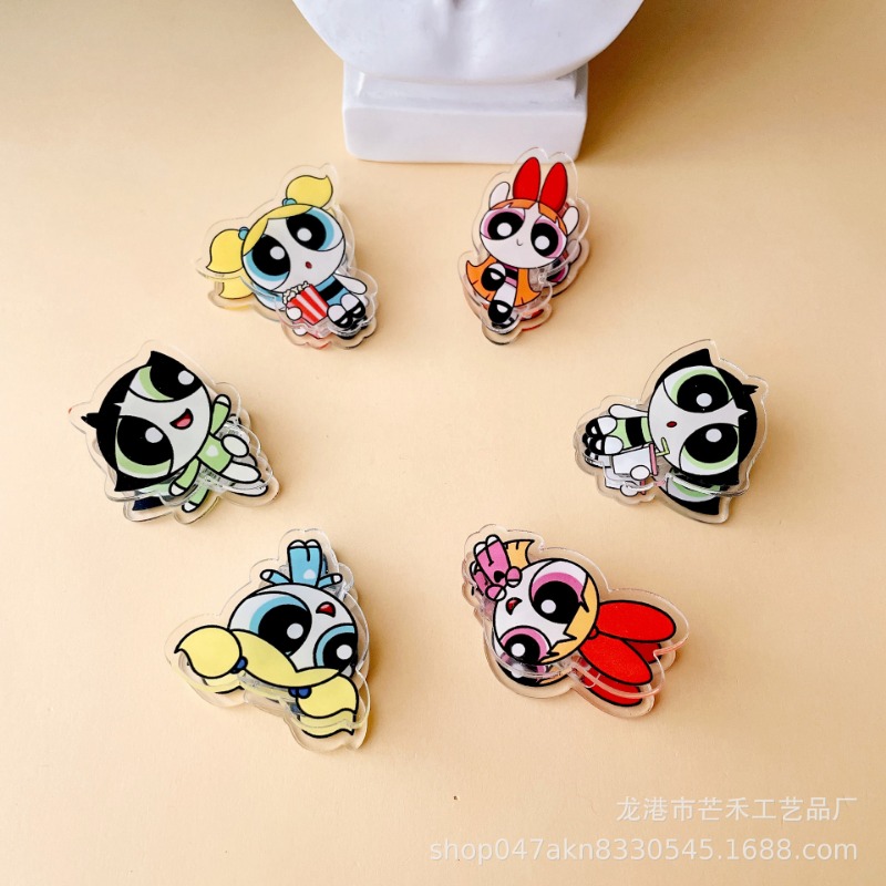 6 adet Kawaii Powerpuffs kızla - Office Tech Accessories incelemesi ve fiyatı