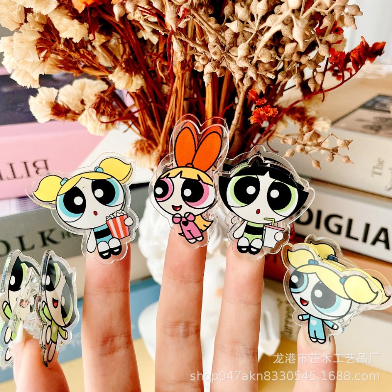 6 adet Kawaii Powerpuffs kızla - Office Tech Accessories incelemesi ve fiyatı