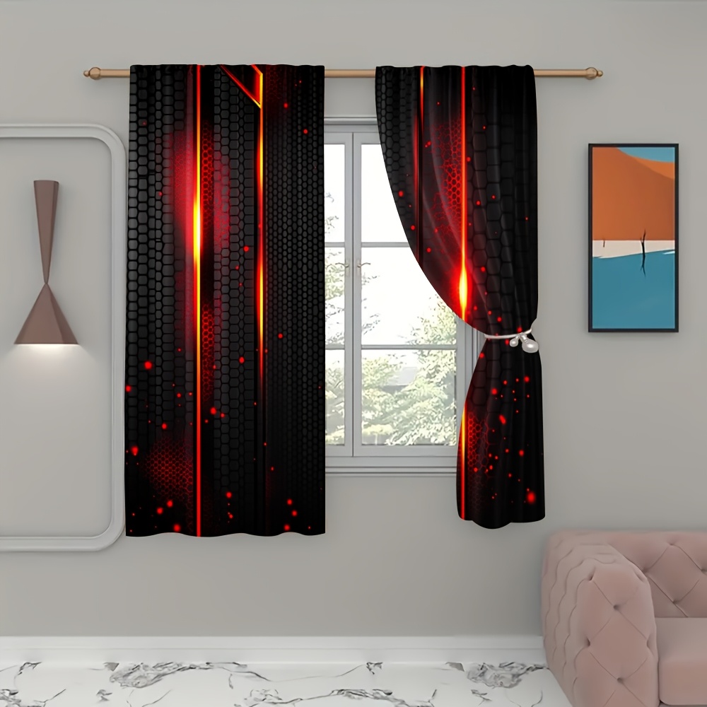 2 adet Lava Perdeleri Siyah Kı - Office Tech Room incelemesi ve fiyatı
