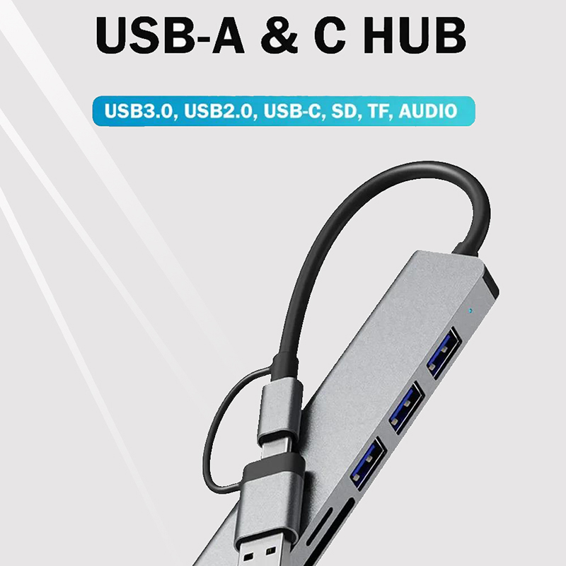 Tip C Hub USB Çoklayıcı 8'i 1  - Multi Port Usb Hub incelemesi ve fiyatı
