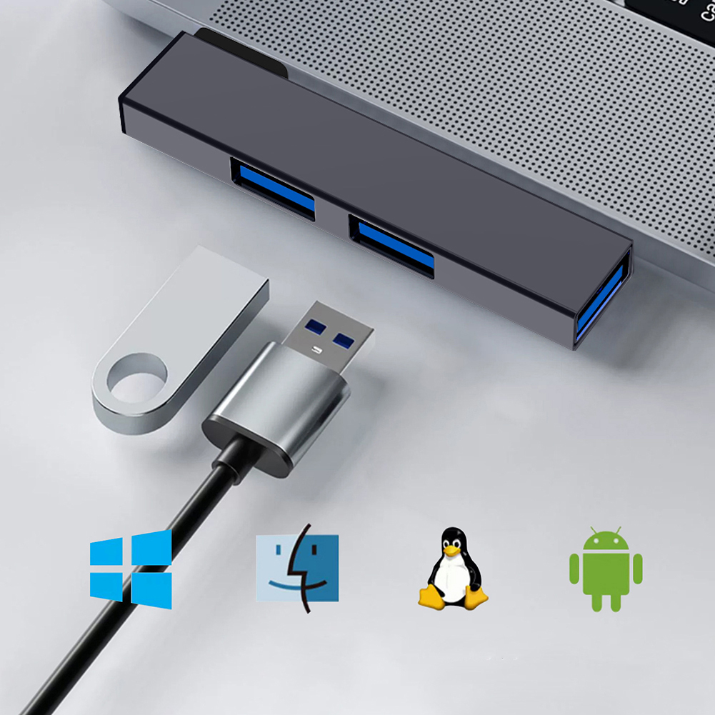 3'ü 1 Arada USB Bağlantı İstas - Multi Port Usb Hub incelemesi ve fiyatı